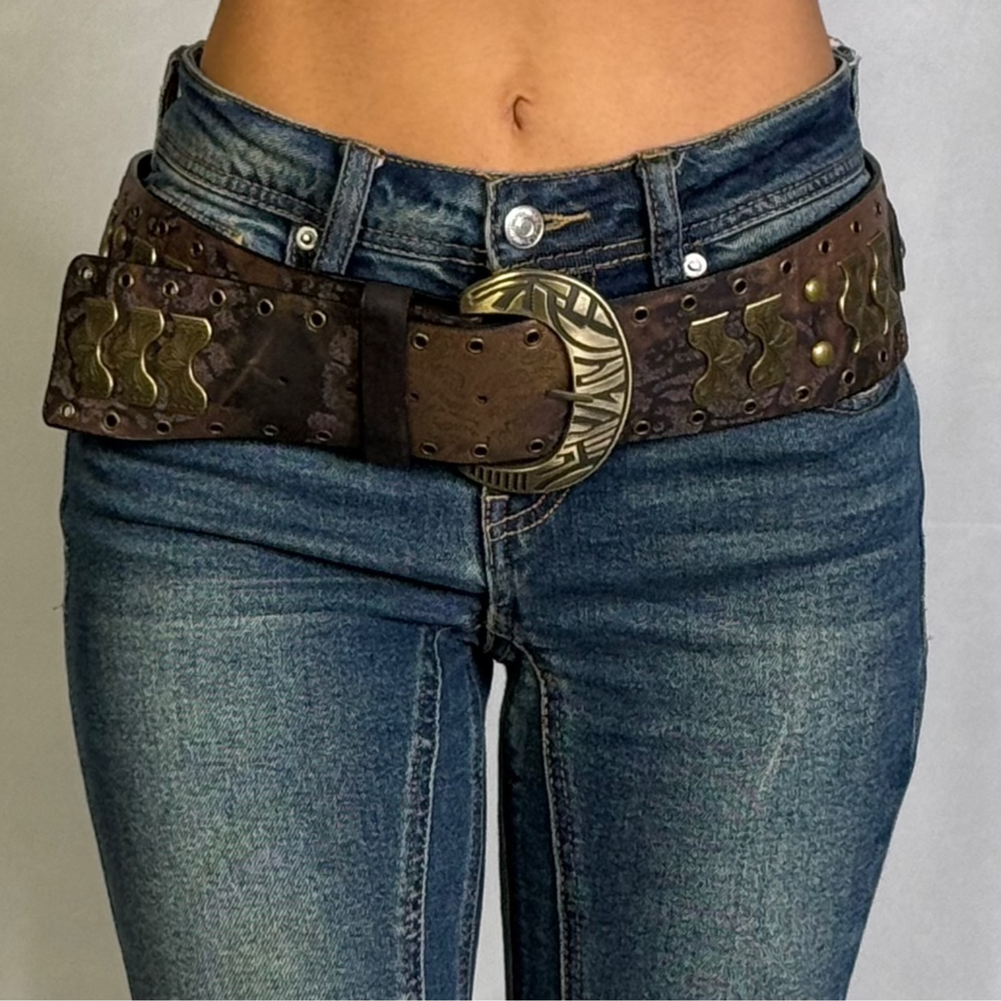 Wild Turquoise Chunky Belt