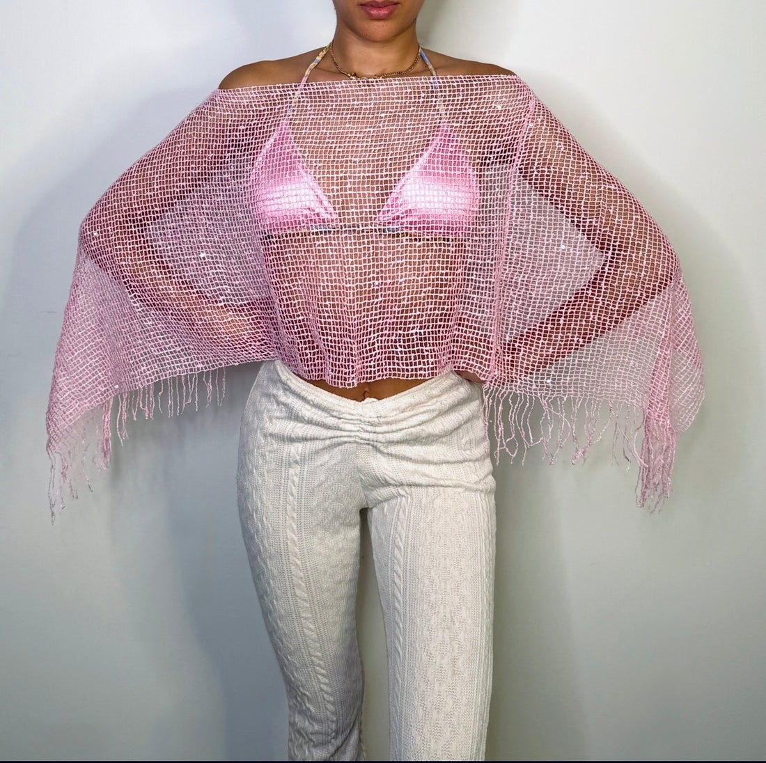 Ibiza Rose Poncho
